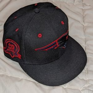 New Era 9Fifty Patriots 50 Seasons straight brim hat
